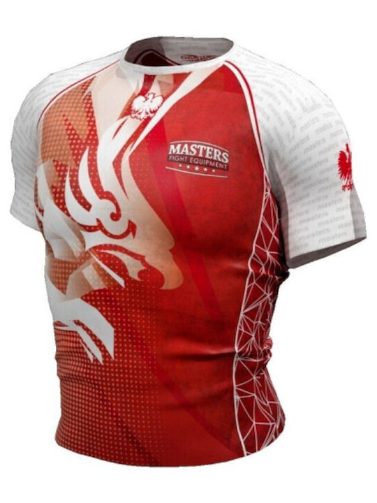 Sport Masters Eagle PL Ανδρική Κοντομάνικη Μπλούζα 06969-M Κόκκινη