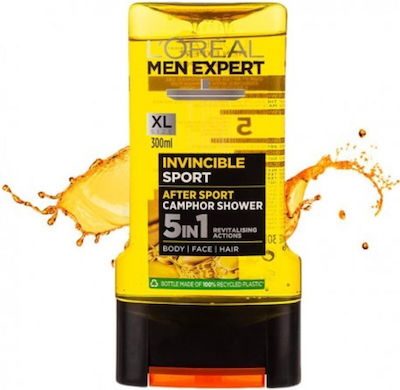 L'Oreal Paris Men Expert Invincible Sport Αφρόλουτρο σε Gel για Άνδρες 250ml