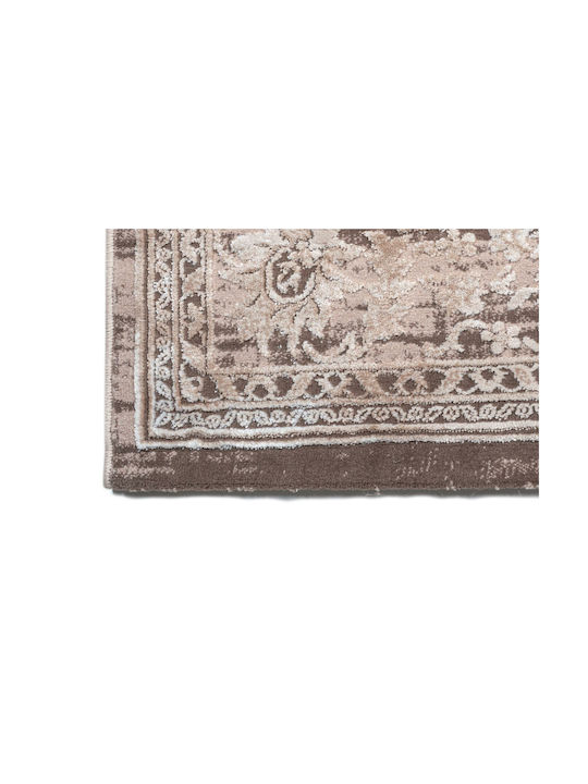 Klonaras Velvet 6027 Χαλί Ορθογώνιο Vison 67x140cm