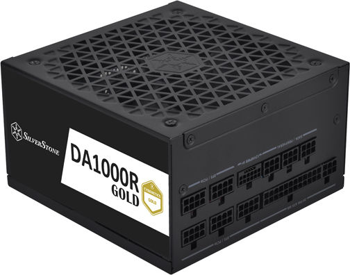 Silverstone DA1000R 1000W Negru Sursă de Alimentare Calculator Complet modular 80 Plus Gold