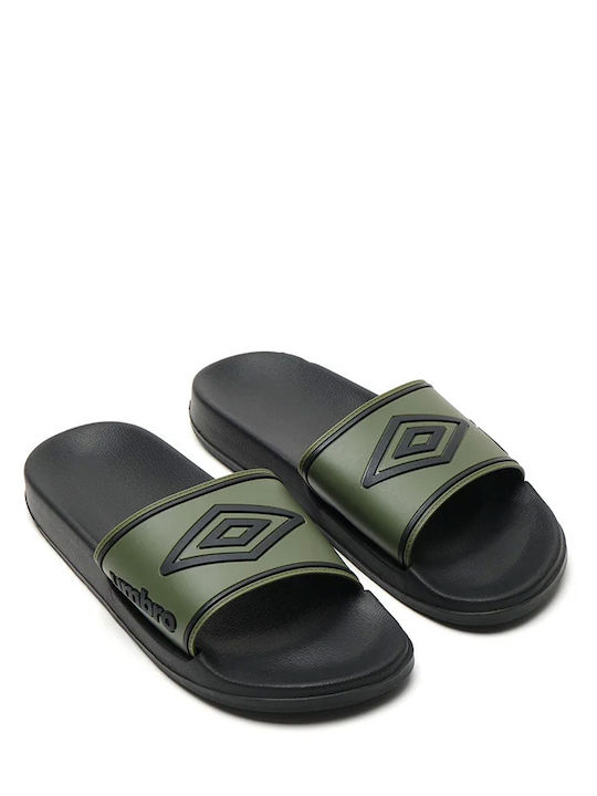 Umbro Men's Slides Khaki