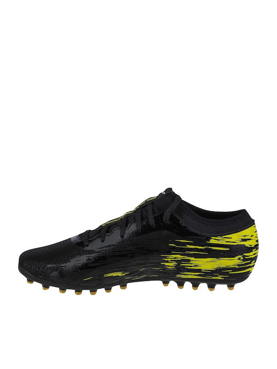 Joma Super Copa Ποδοσφαιρικά Παπούτσια με Τάπες AG Μαύρα