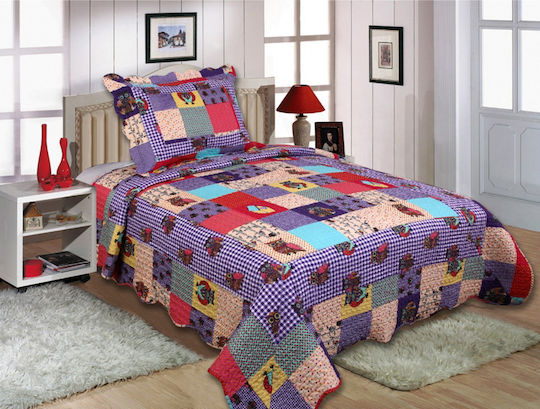 Silk Fashion 13-74 Tagesdecken Einzel 160x220cm 2 Stück