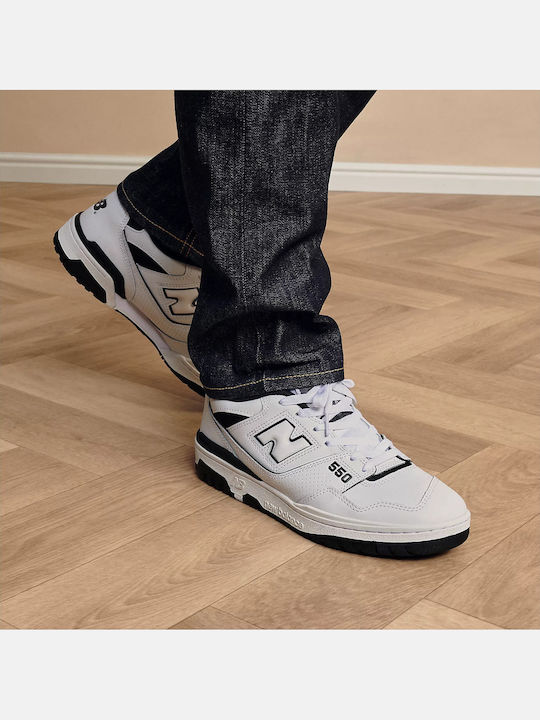 550 Sneakers White / Black
