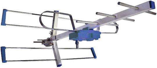 ATC YAGI 4 03.001.0034 Outdoor TV Antenna (Does not Require Power Supply) Blue