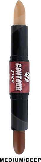W7 Cosmetics Contour and Highlight Stick Medium Deep 4gr 30ml