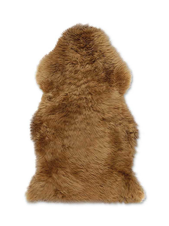 Tapicap Sheepskin Σετ Shaggy Χαλιά Κρεβατοκάμαρας Μάλλινα Beige 3τμχ