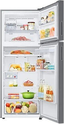 Samsung Kühlschrank mit Doppeltür 462Es NoFrost H182.5xB70xT71.7cm. Inox RT47CG6736S9ES