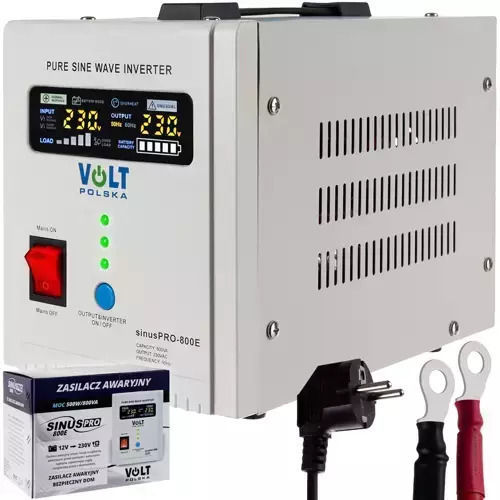 Volt Polska Sinus Pro 800 E Wechselrichter 800W 230V 3SP080012E
