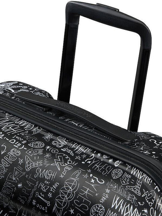 American Tourister Disney Wavebreaker Medium Hard Suitcase Spider-Man Sketch with 4 Wheels Height 67cm