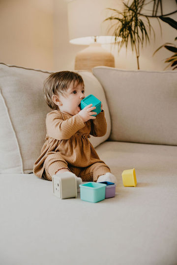Bbluv Stacking Toy Stackable Cubes made of Silicone for 3++ Months