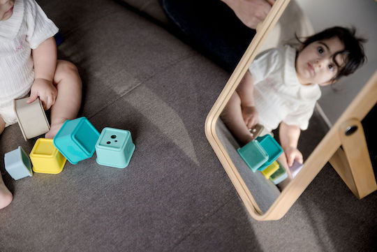 Bbluv Stacking Toy Stackable Cubes made of Silicone for 3++ Months