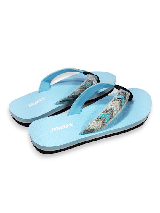 Jomix Women's Flip Flops Light Blue