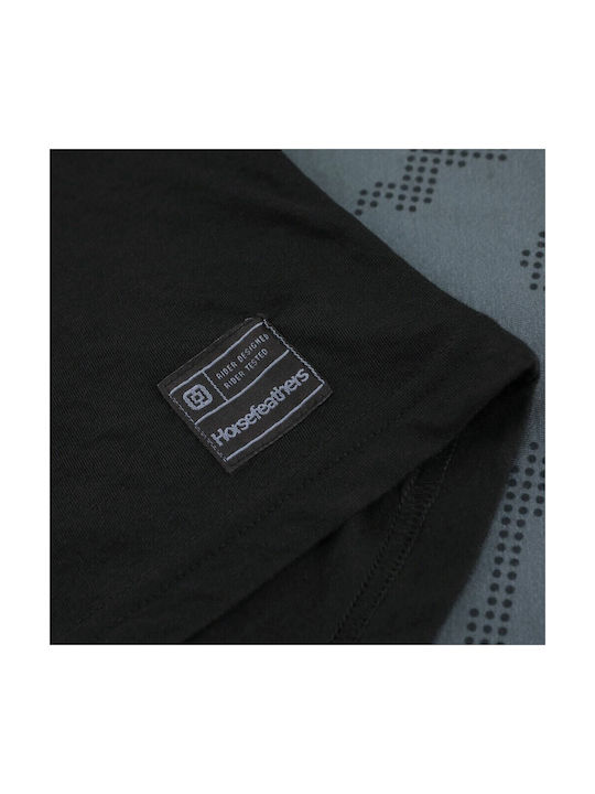 Horsefeathers Short Sleeves Cycling Jersey Black