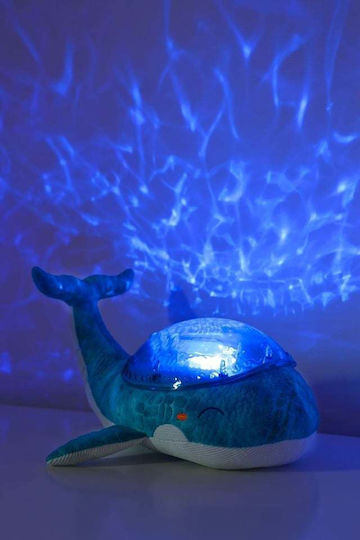 Cloud b Παιχνίδι Ύπνου Tranquil Whale από Ύφασμα με Φως και Ήχους για Νεογέννητα