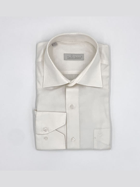 DANIEL BEBETO - REGULAR FIT SHIRT3 Daniel Bebeto - beige