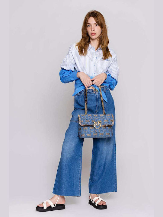 Women's Long Sleeve Shirt Blue