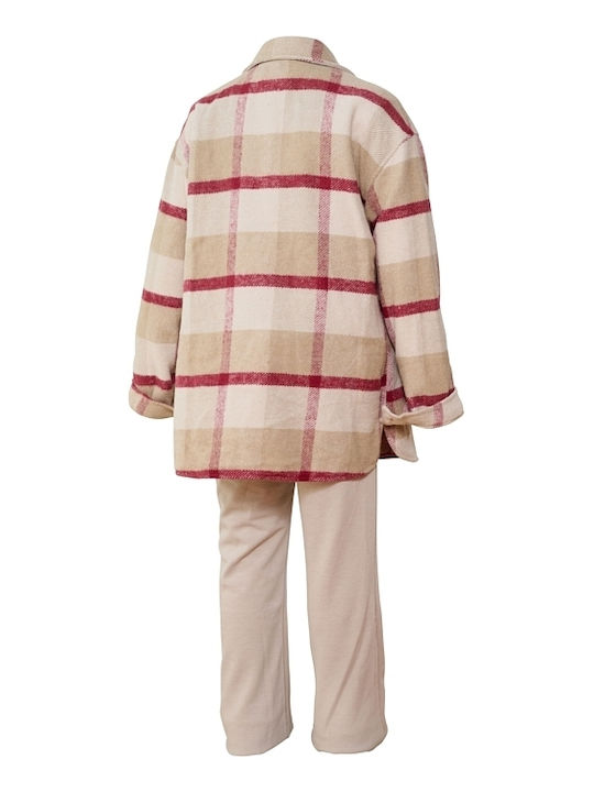 Restart for Kids Kids Clothing Sets with Beige Pants 3 Pieces