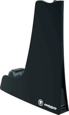 Snakebyte Dual Charge & Headset Stand 5 for PS5 Black