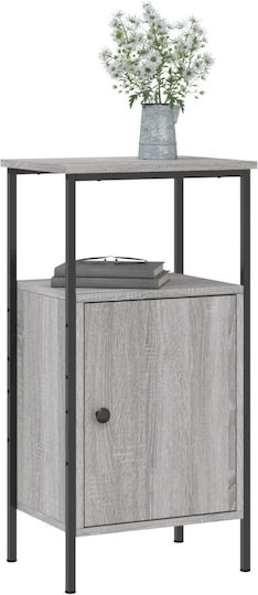 Nachttisch Metall Grey Sonoma 41x31x80cm
