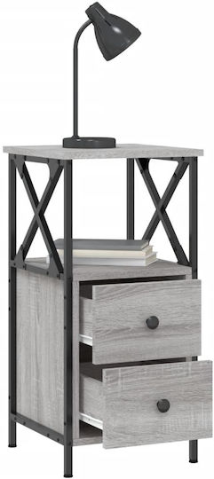 Комод Дървен Grey Sonoma 34x35.5x70см