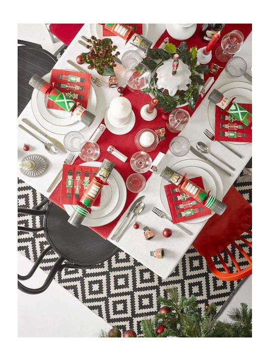 Talking Tables Set de șervețele de Crăciun de unică folosință L33xW33cm. 20buc