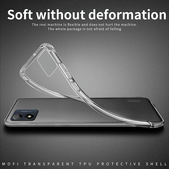 Ming Back Cover Σιλικόνης Διάφανο (Moto E13)