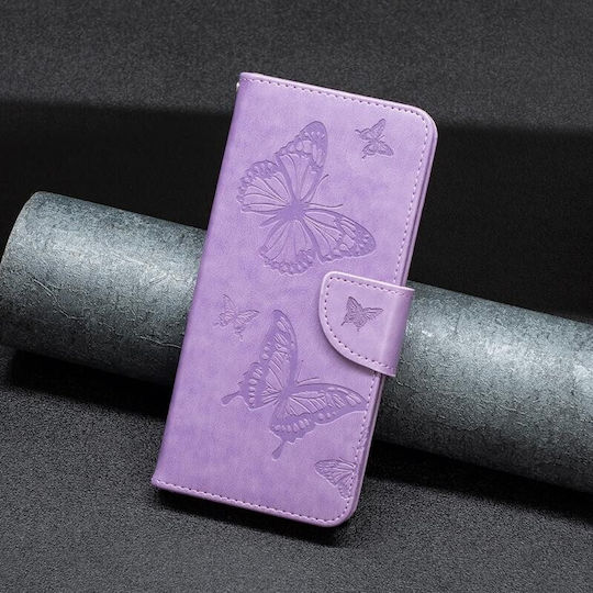 Two Butterflies Wallet Μωβ (Redmi 10 5G)