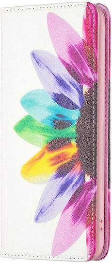 Colored Drawing Invisible Book Leather (Redmi 10 5G)