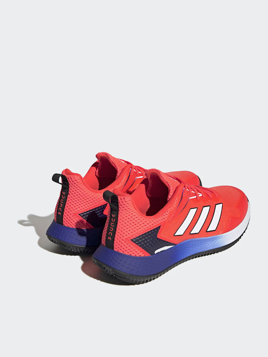 adidas Defiant Speed Men's Tennis Shoes for All Courts Red