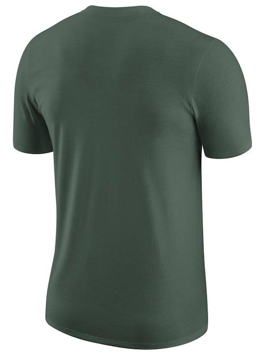 Nike T-shirt Bărbătesc cu Mânecă Scurtă Verde