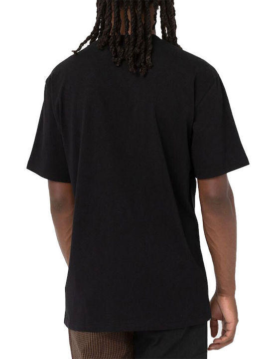 Dickies T-shirt Bărbătesc cu Mânecă Scurtă Negru