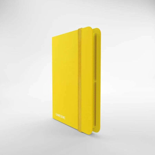 Gamegenic Casual Album 8 Pocket Binder 4 Pocket Standard Size Yellow