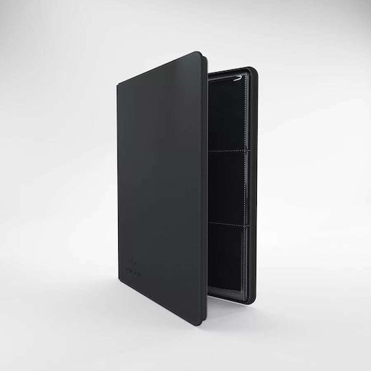 Gamegenic Zip-Up Album 18 Pocket Binder 9-Pocket Standard Size Black