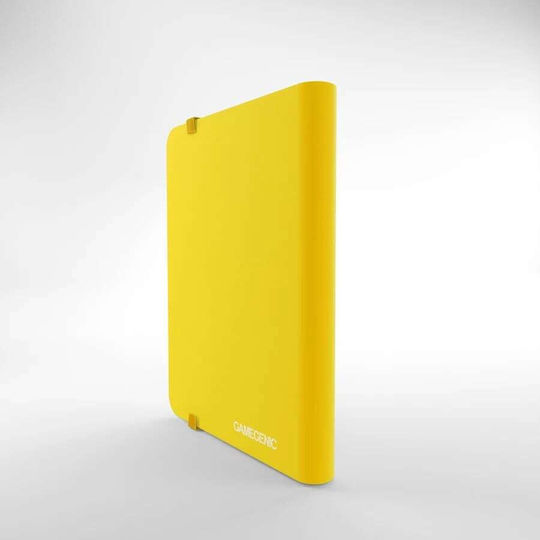 Gamegenic Casual Album 8 Pocket Binder 4 Pocket Standard Size Yellow
