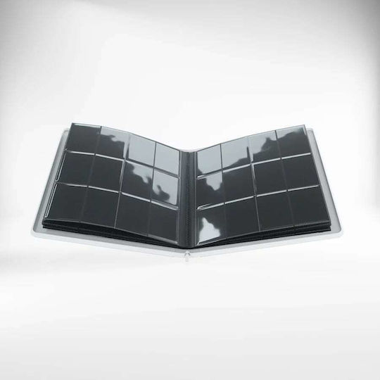 Gamegenic Zip-Up Album 24 Pocket Binder 12-Pocket Standard Size White