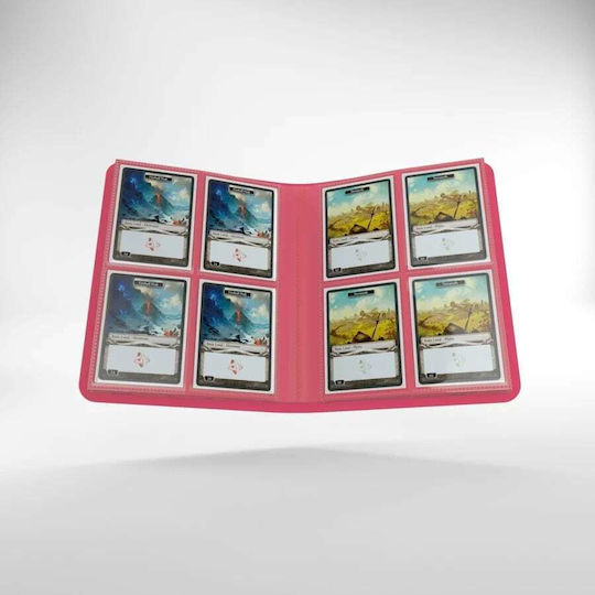 Gamegenic Casual Album 8 Pocket Binder 4-Pocket Standard Size Ροζ