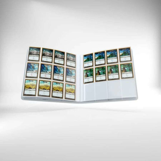 Gamegenic Casual Album 24 Pocket Binder 12-Pocket Standard Size White