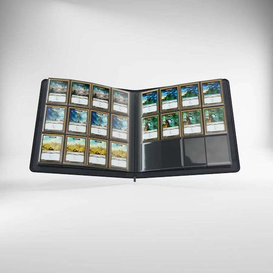 Gamegenic Zip-Up Album 24 Pocket Binder 12-Pocket Standard Size Black