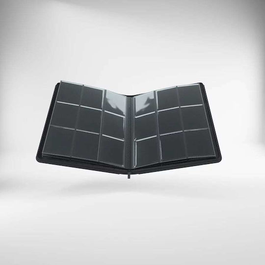 Gamegenic Zip-Up Album 18 Pocket Binder 9-Pocket Standard Size Black