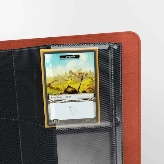 Gamegenic Prime Album 8 Pocket Binder 4-Pocket Standard Size Κόκκινο