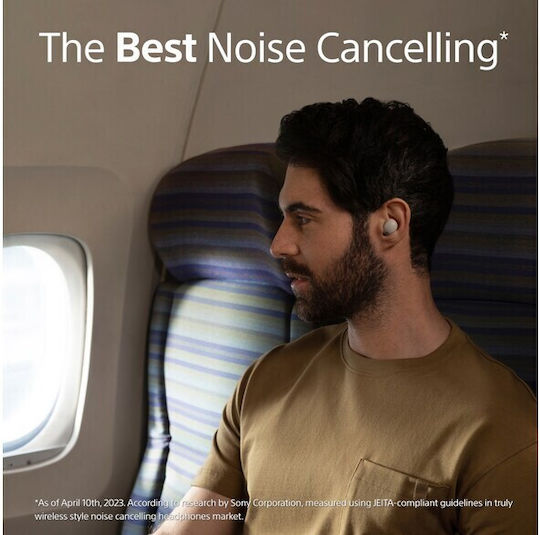 Sony WF-1000XM5 In-ear Bluetooth Handsfree Headphones with Sweat Resistance and Charging Case Silver