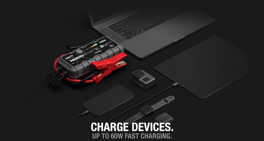 Noco Boost X Portable Car Battery Jump Starter 2500A with Power Bank / USB / Φακό 12V