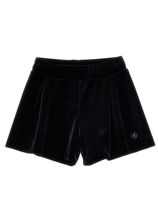 Kinder-Shorts/Bermudas Stoff Schwarz
