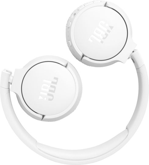 JBL Tune 670NC Wireless / Wired On Ear Headphones with 70 hours of Operation and Quick Charge White
