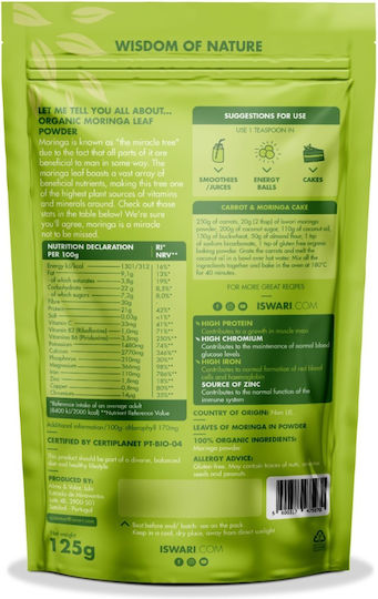 Iswari Moringa Powder 125gr