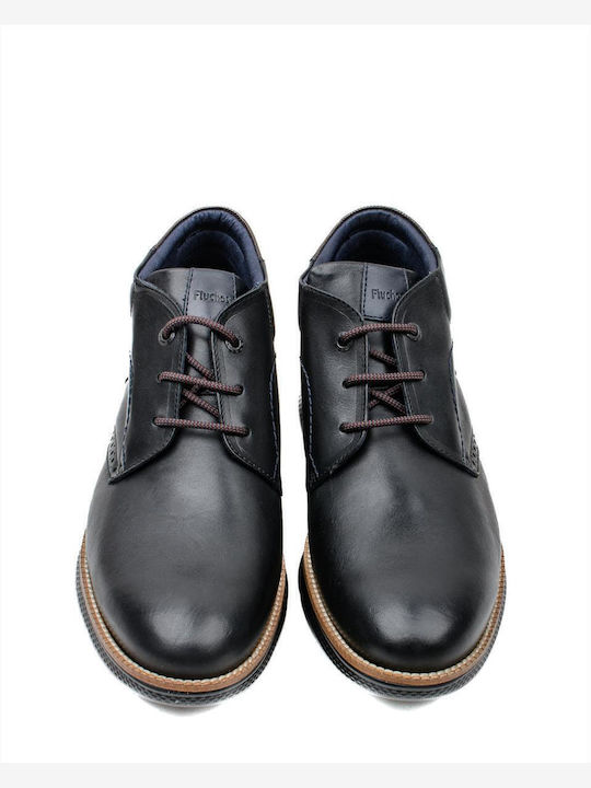Piele Ghete barbati Habana Negro