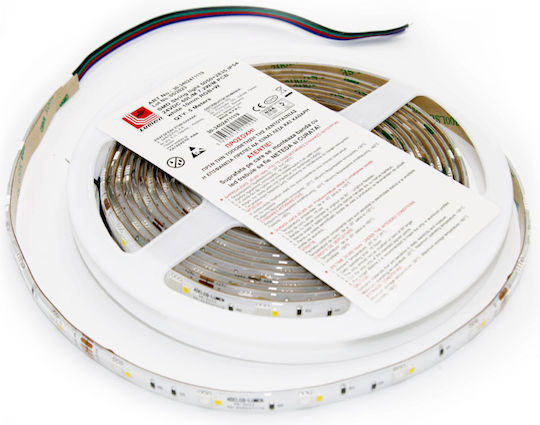 Adeleq Bandă LED 24V RGB Lumină 5m Tip SMD5050