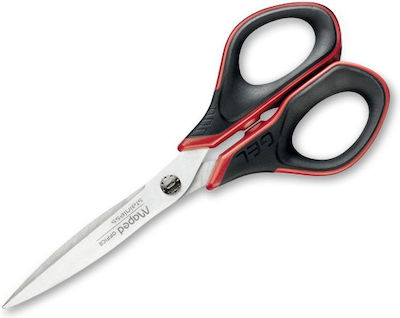 Maped Advanced Soft Gel Scissors for Crafts 17cm with Metallic Blade Black