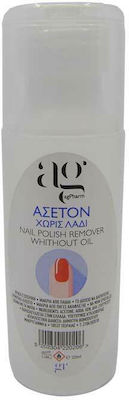 Ag Pharm Acetone Free Nail Polish Remover 120ml Without Oil